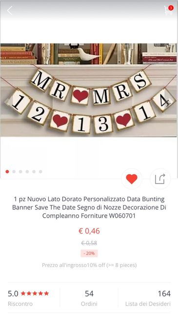 Comprerete qualcosa su internet per le nozze? - 1