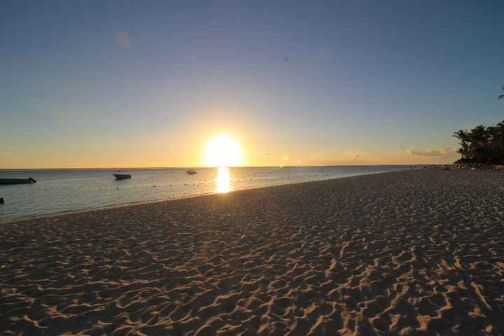 Tramonto a Mauritius
