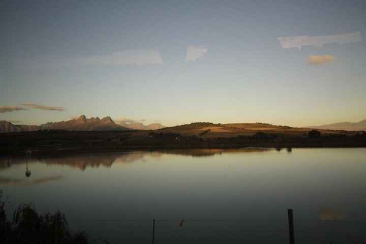 Riflessi al tramonto