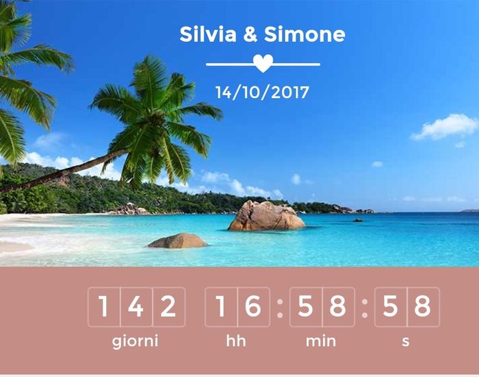 Condividete la data delle vostre nozze - 1