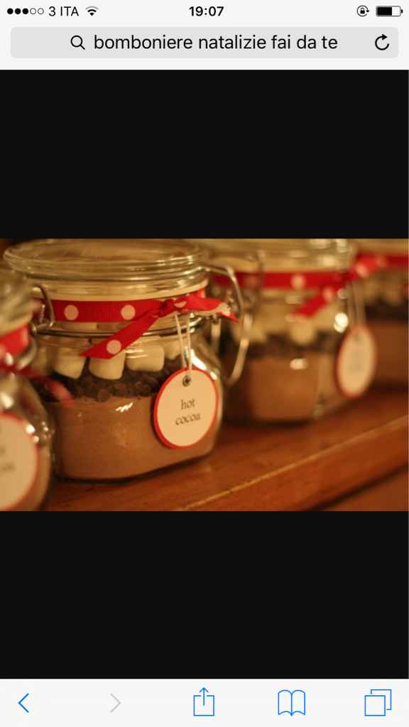 Vasetto con preparato per torta cioccolato/cioccolata calda - 1