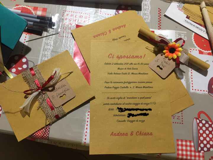 Partecipazioni semplici e bellissime! - 1