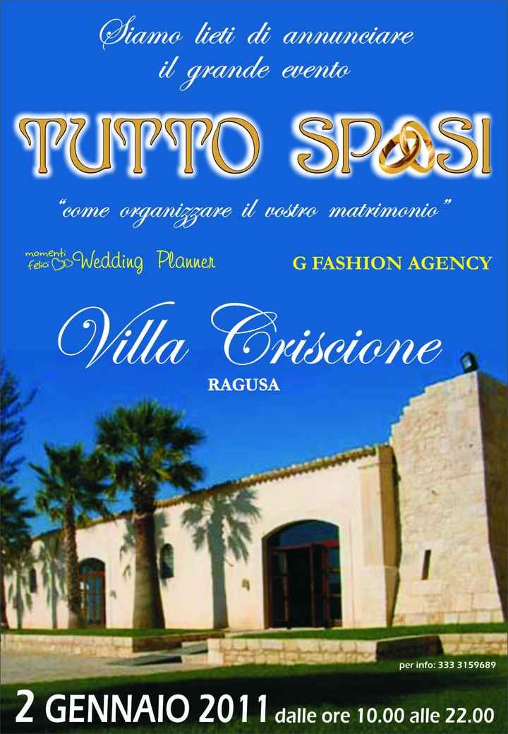 EVENTO TUTTO SPOSI