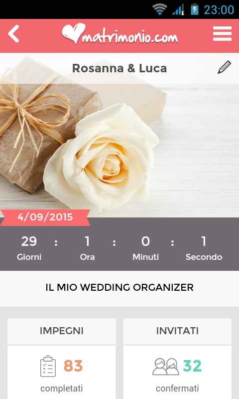 Countdown matrimonio.com - 1