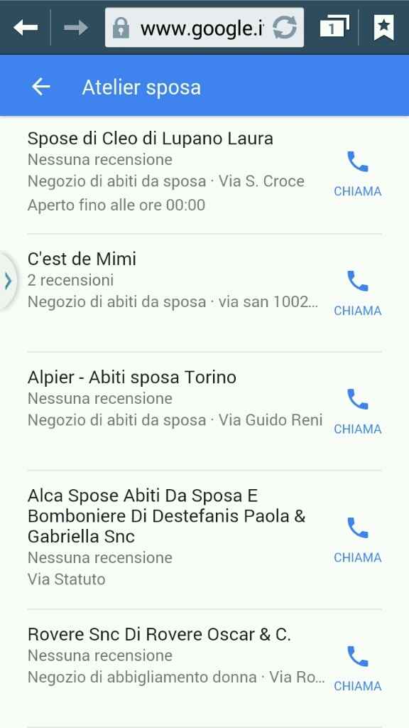 Cercasi negozio abito da sposa - 1