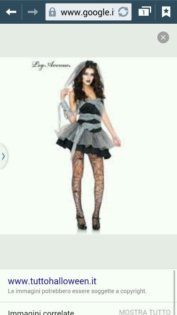 Vestito da sposa nero - stile dark/gothic - 5
