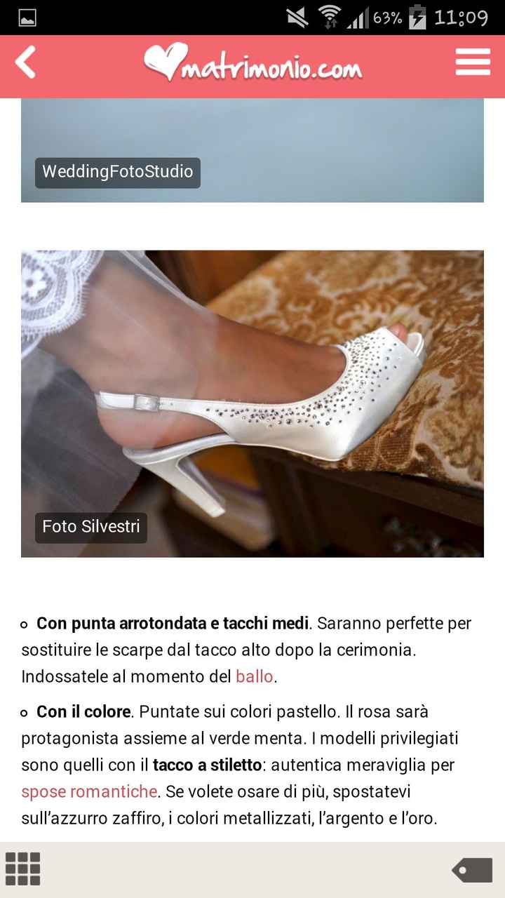 Le scarpe  - 1