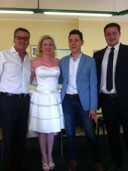 Foto della firma in comune. - 2