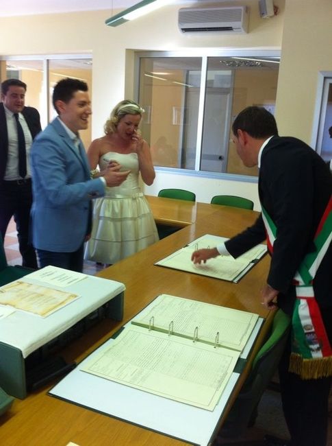 Foto della firma in comune. - 8