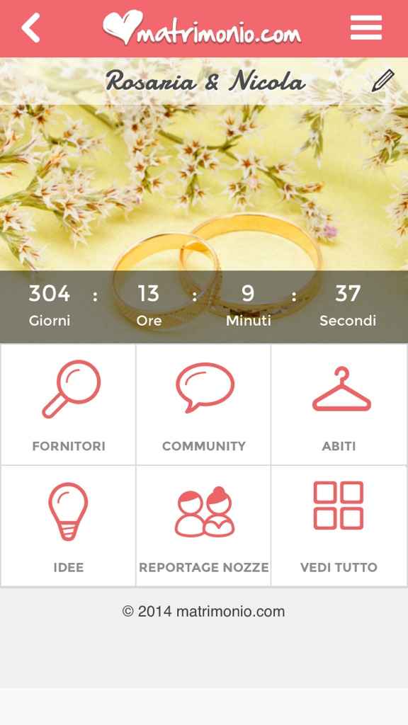 Quanto manca alle vostre nozze? - 1