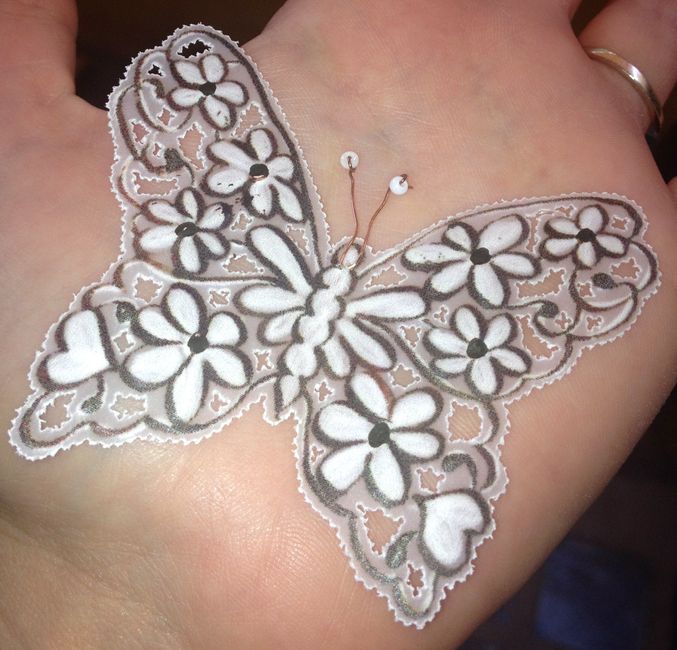 Farfalla realizzata da Susy