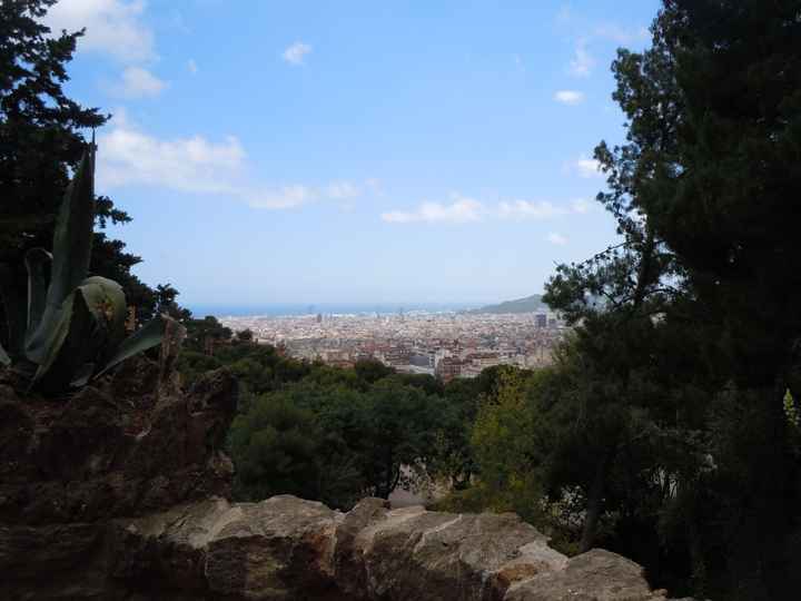 Barcellona da Parc Guell