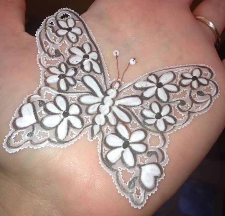 Farfalla realizzata da Susy