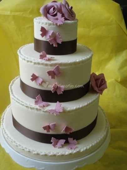 wedding cake farfalle