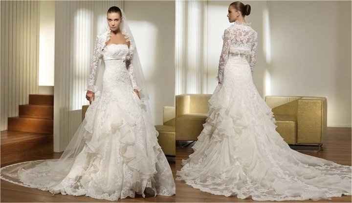 abito con coprispalle