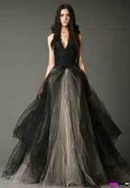 Vestito da sposa nero - stile dark/gothic - 4