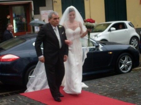 l'arrivo della sposa