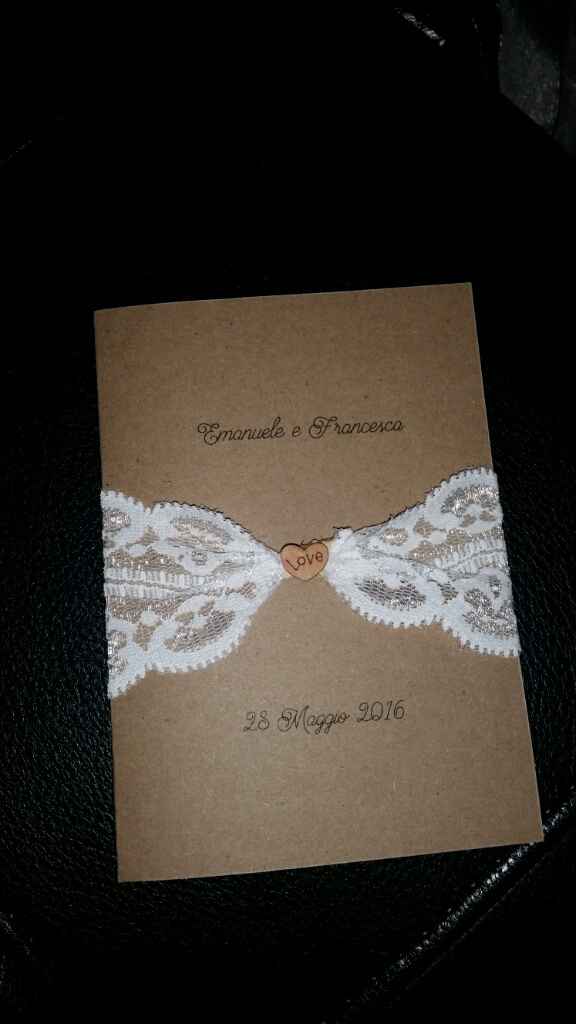 Partecipazioni fai da me - 1