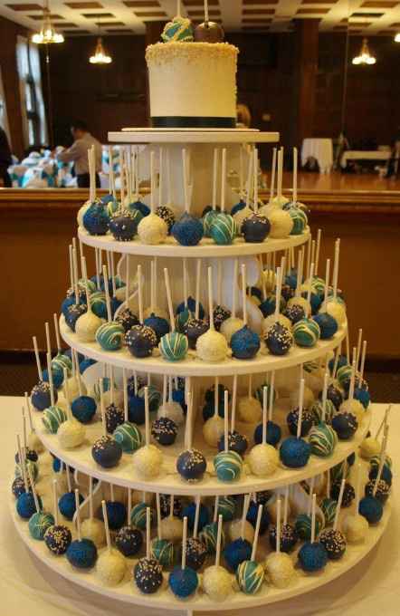 torta di cake pops