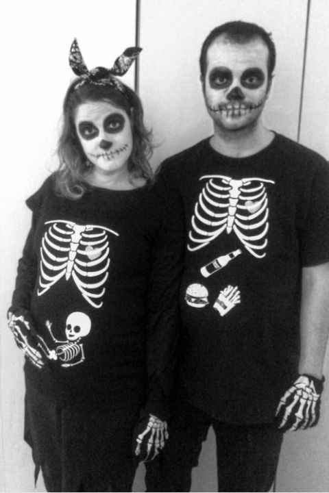coppia scheletri