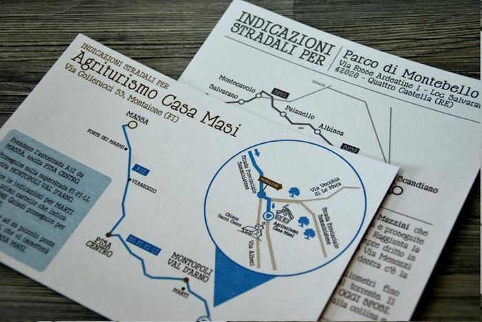 mappa itinerario