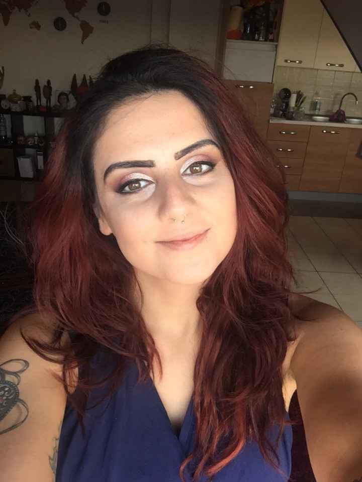 Ho fatto qualche prova trucco (foto)