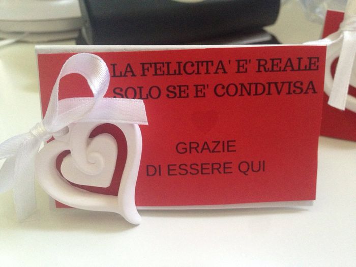 Segnaposti di ringraziamento - 3