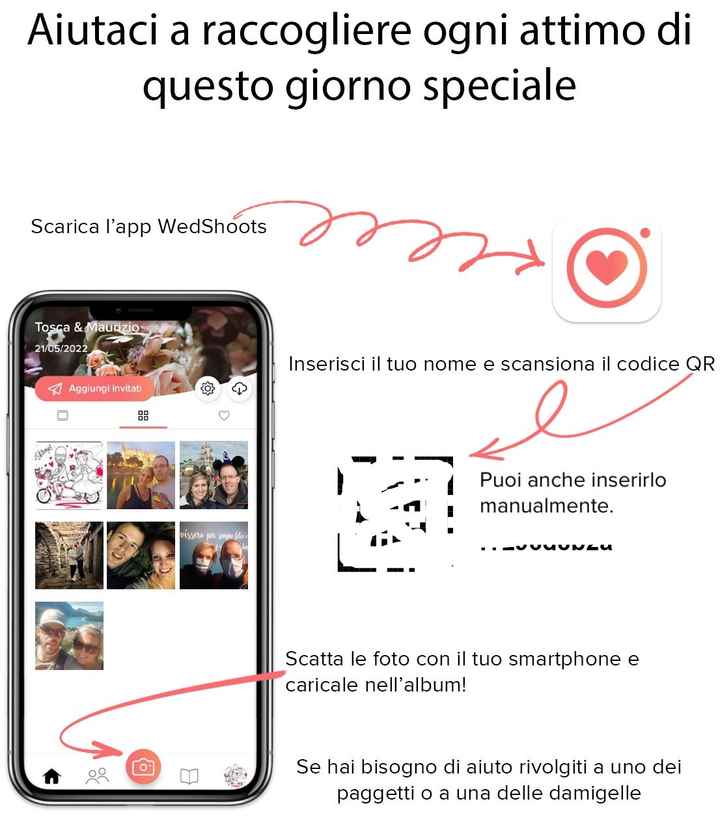 💡📸wedshoots: come lo avete condiviso con gli invitati. Fuori le idee 💡 - 1