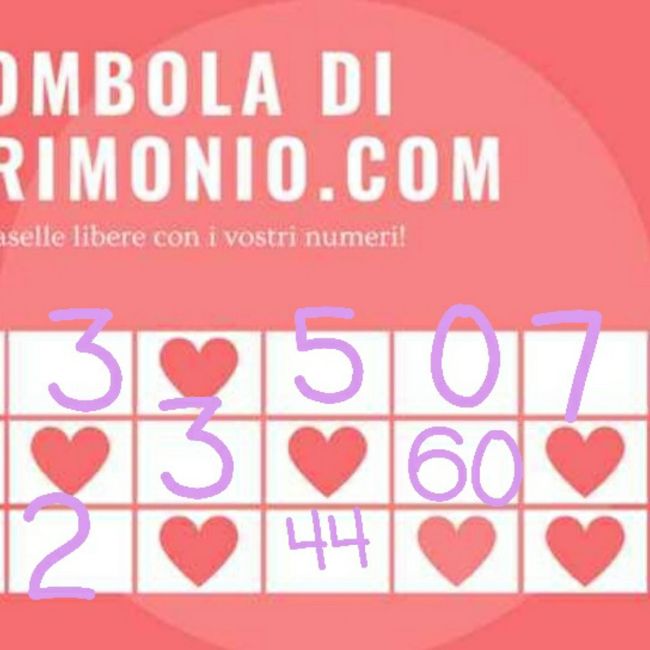 Condividi i tuoi numeri! 10