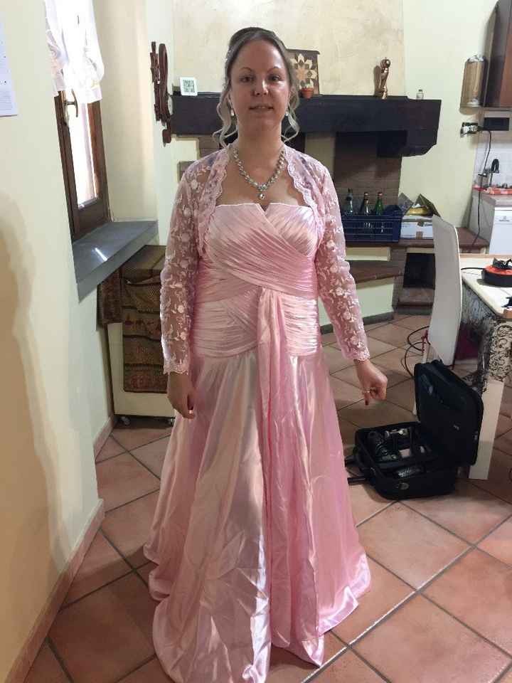 Davanti con vestito e accessori