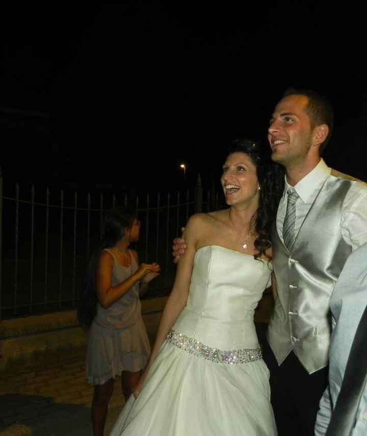 i fuochi a fine serata