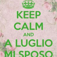 mese in cui mi sposerò Luglio!