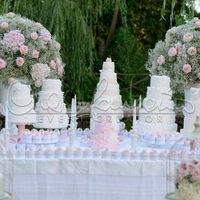 Colori bianco e rosa chiaro - 1