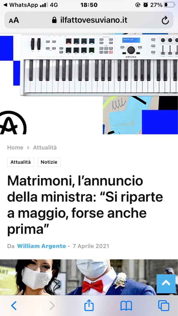 Spose 2021 ecco una gioia 🤞💪🍀 - 1