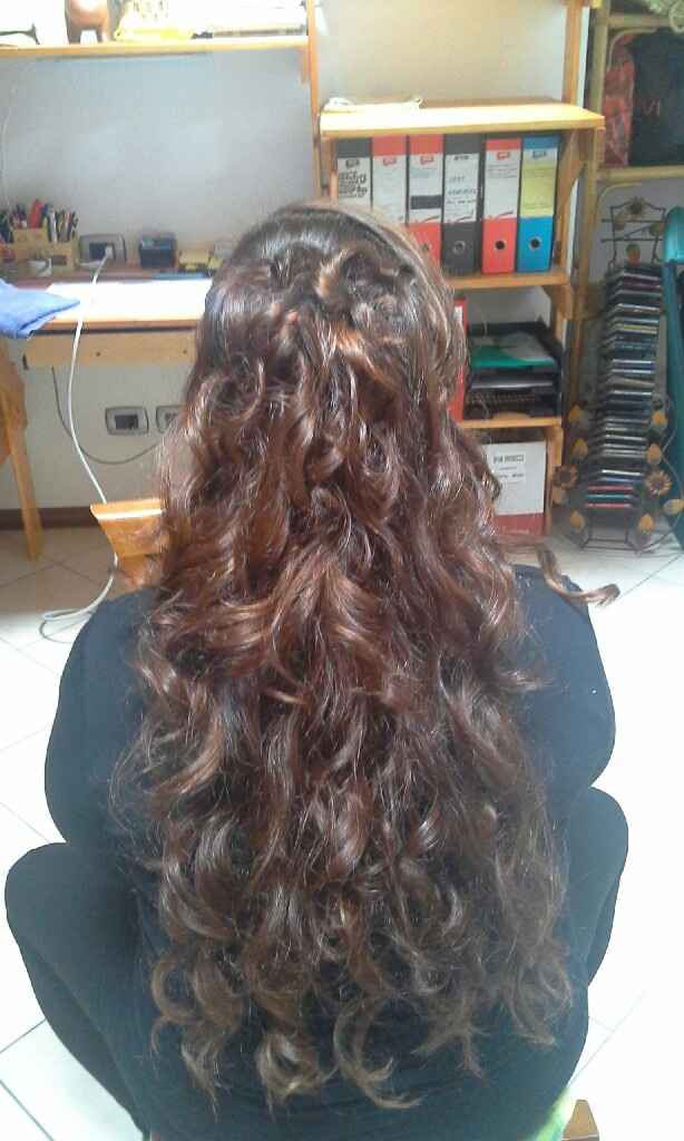 La mia prima prova acconciatura! - 2
