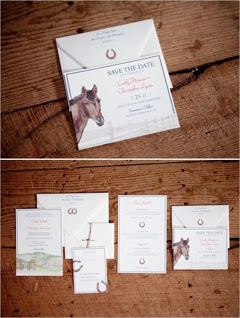 Partecipazioni tema cavallo 2