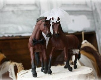 Sposo cavallo e sposa cavalla come gadget simpatico