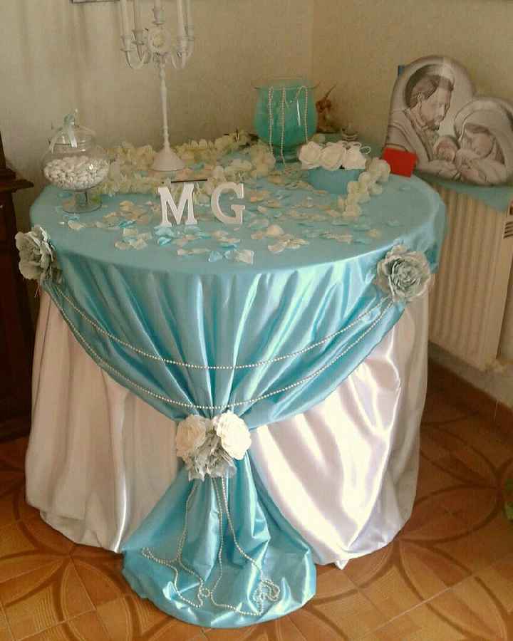 Tavolo Tiffany casa sposa pronto! - 1