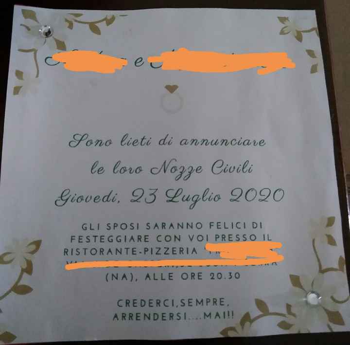 Partecipazioni fai da me... - 1