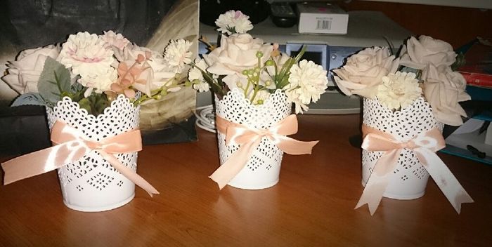 Il mio tableau e i segnatavolo.. ancora da completare! - 2