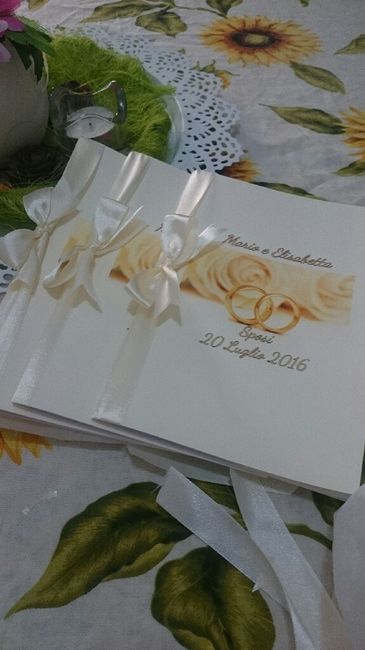 I nostri libretti messa!! - 1