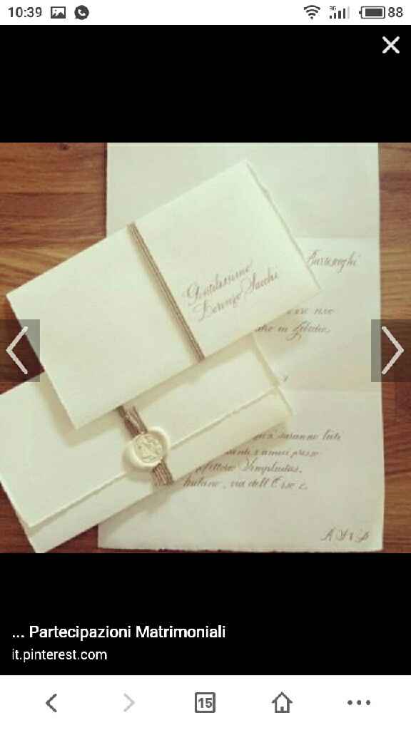 Le mie partecipazioni di nozze preferite - 1