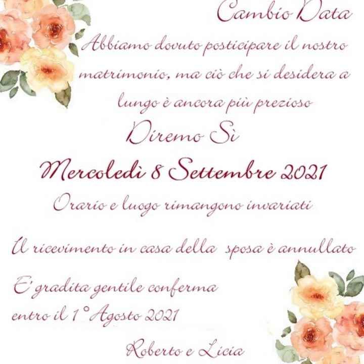 Save the date... e fai da te... - 1