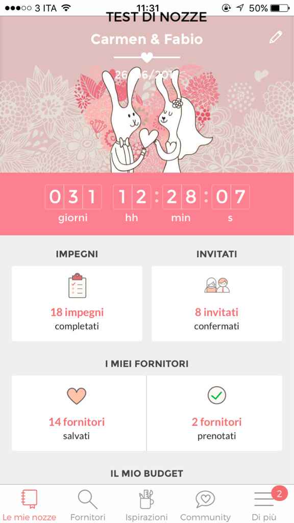 Condividete la data delle vostre nozze - 1