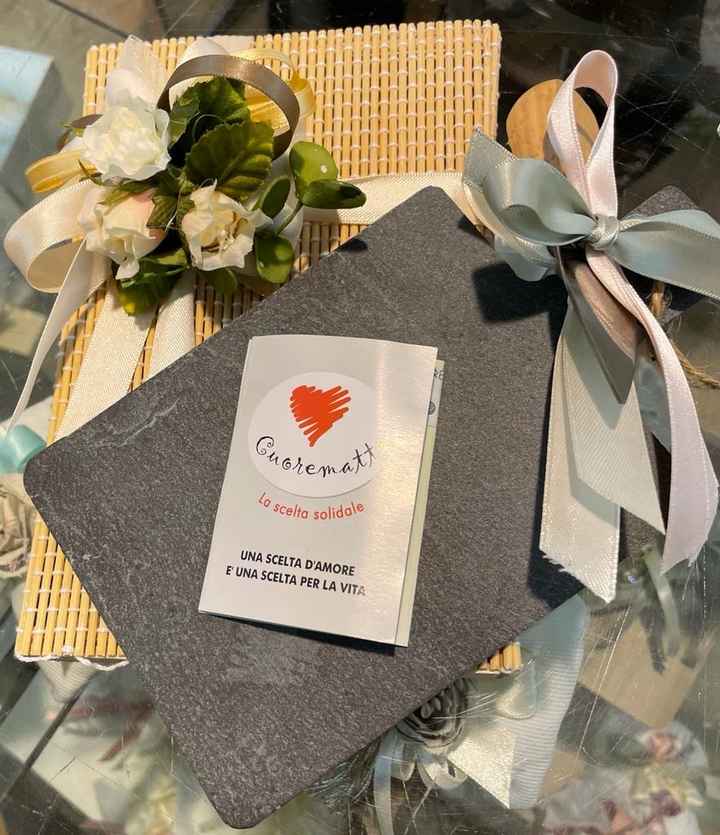 Bomboniere solidali Lega del Filo D’oro - 3