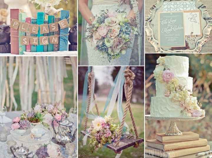Idee vintage con colori primaverili - 1