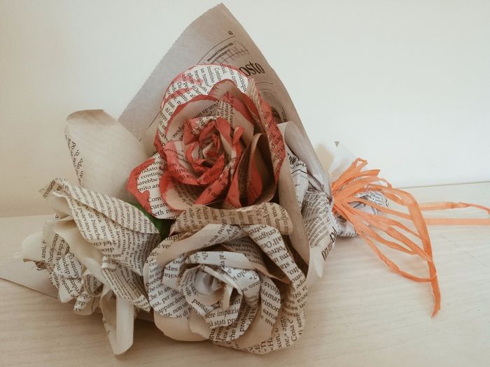 bouquet di carta