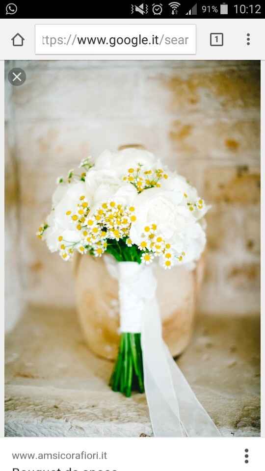 Bouquet per un matrimonio rustico - 1