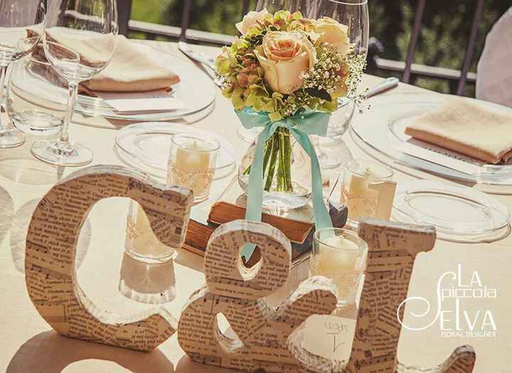 Mise en place: il tavolo degli sposi - 4