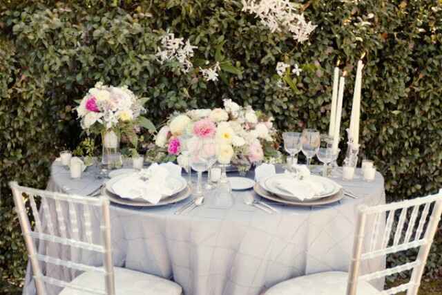 Mise en place: il tavolo degli sposi - 11